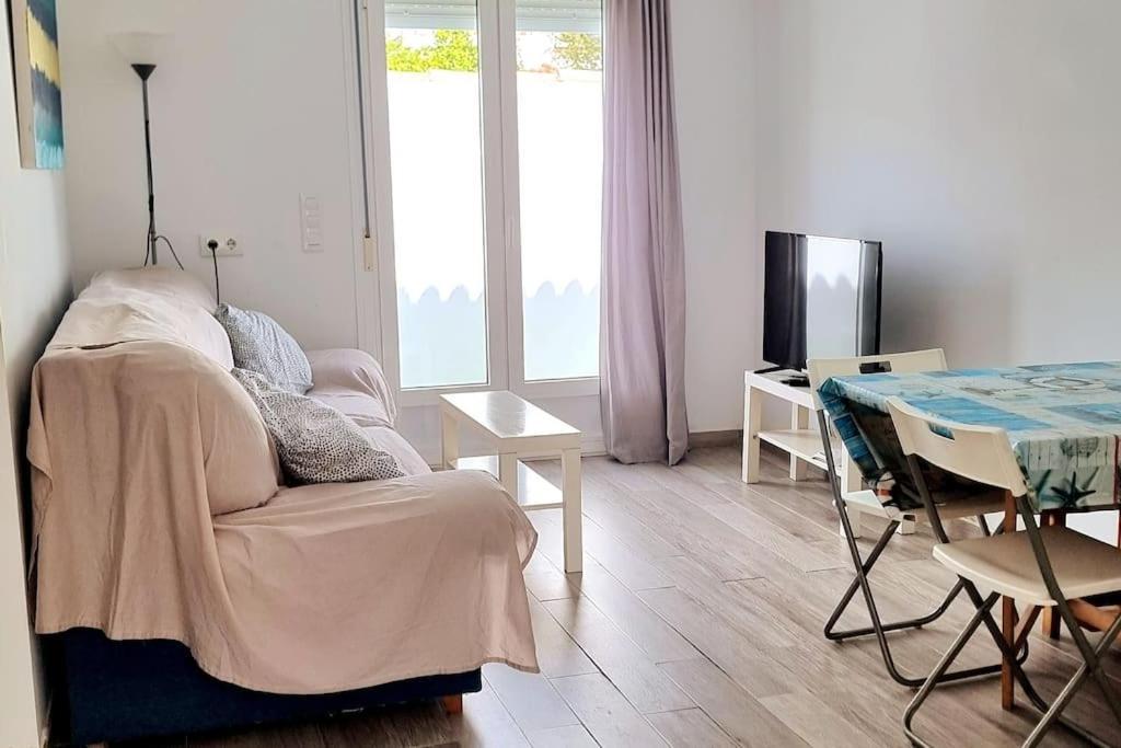 Apartamento Privado Con Jardin, Piscina Elevada Y Bbq Chiclana de la Frontera Bagian luar foto